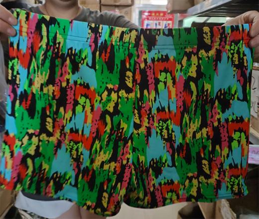 夏季男士泳裤成人三分五分泳裤宽松速干大码平角Y8210 商品图3