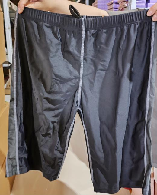 夏季男士泳裤成人三分五分泳裤宽松速干大码平角Y8210 商品图7