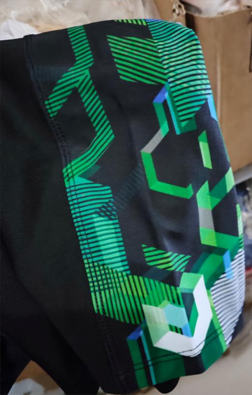 夏季男士泳裤成人三分五分泳裤宽松速干大码平角Y8210 商品图2