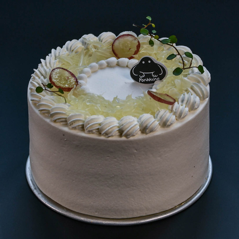 茉莉柚子海盐奶油蛋糕