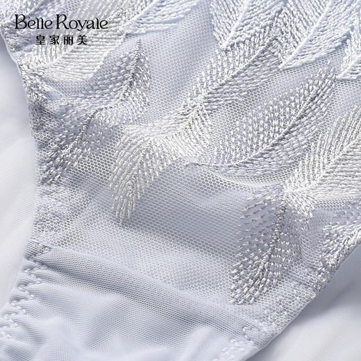 皇家丽美羽毛款文胸配套底裤蕾丝中低腰女士内裤K203-K1 商品图4