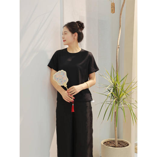 【抖音专属】套头衫（23708295-墨染） 商品图1