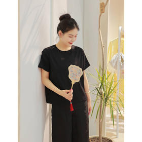 【抖音专属】套头衫（23708295-墨染）