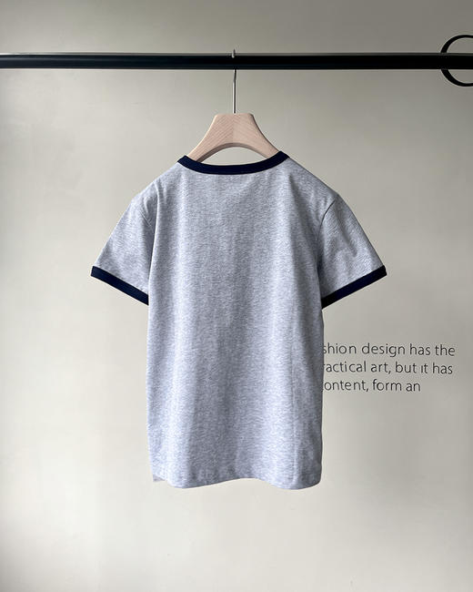 7折  限时  塞林家 撞色字母贴布logoT恤 BH2530 商品图13