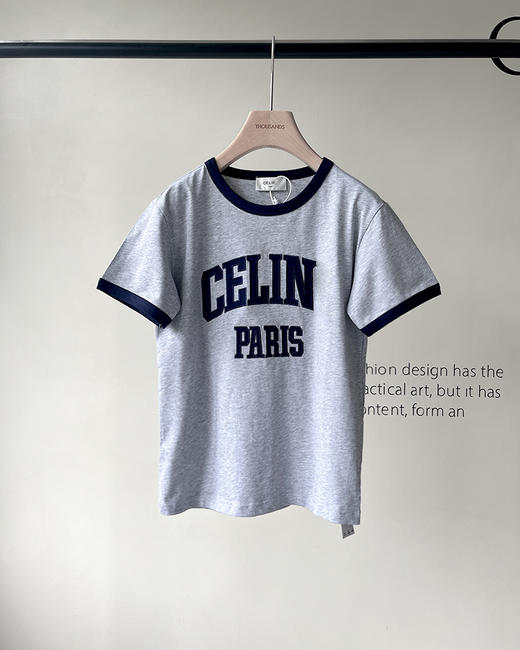 7折  限时  塞林家 撞色字母贴布logoT恤 BH2530 商品图6