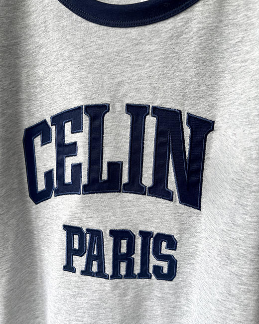 7折  限时  塞林家 撞色字母贴布logoT恤 BH2530 商品图7