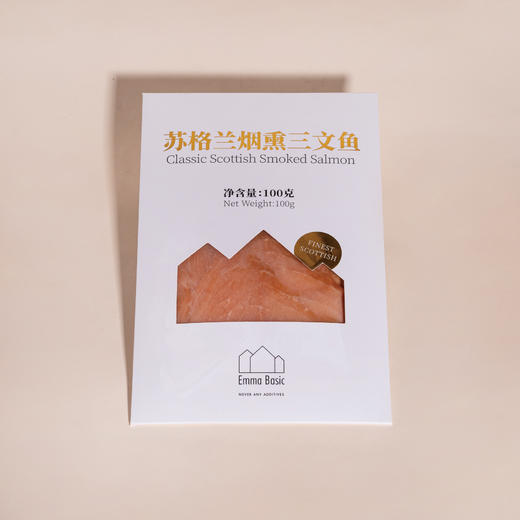 Emma Basic 烟熏三文鱼 100g 商品图0