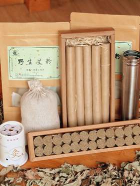 纯艾系列 艾柱&艾条&艾粉&艾草纯露