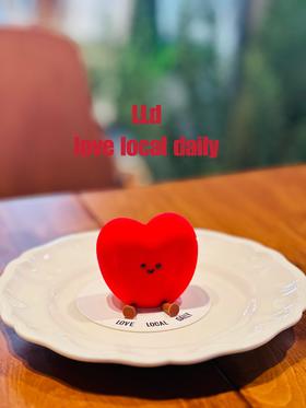 jellycat小爱心·法式慕斯