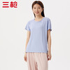 Threegun三枪 【凉感木代尔】网眼圆领女士短袖T恤-24136A011 商品缩略图7