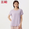 Threegun三枪 【凉感木代尔】网眼圆领女士短袖T恤-24136A011 商品缩略图5