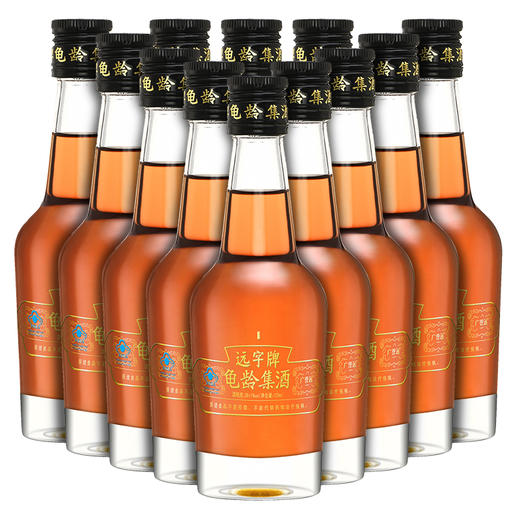 【整箱】广誉远远字牌龟龄集酒 125ml*12瓶/箱 商品图0