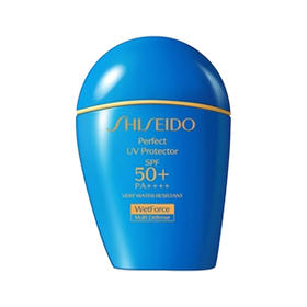 资生堂 新艳阳夏臻效水动力防护乳液 50ml 专柜版/ 蓝胖子 新款