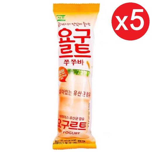 西州酸奶啾啾棒冰棒130ml서주 요구르트 쭈쭈바 빙과 商品图0