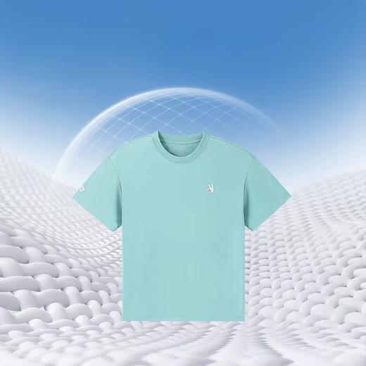 【抗菌防汗臭】【实体店同款】男女童100%纯棉凉感短袖T恤亲子装安奈儿童装AM421872 商品图2