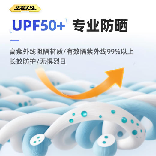 创威王者之战夏季冰丝防紫外线透气户外分体钓鱼服轻薄防晒服短袖 商品图1