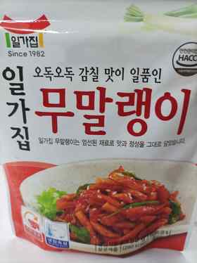 一家拌萝卜干일가집무우말랭이180g