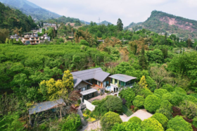 【雅安-302号院】5房茶园里的独栋院子，可3房、4房、5房包院，带KTV、泳池、和机麻BSFH