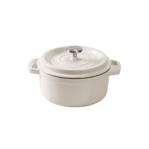 VELOSAN/温仑山 VELOSAN 潘朵拉珐琅锅 24cm 铸铁 锅焖 焗锅 辅食锅 煲汤锅 炖锅 海鲜锅大 商品图0