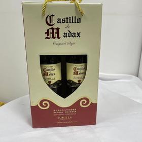 露松丹马酒堡干红葡萄酒双支装礼盒
