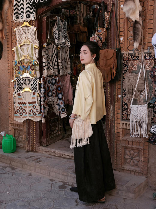 盛唐牡丹盛奢系列| 限量款 |高货-手工刺绣梅竹对襟女上衣(特殊商品不退不换) 商品图12