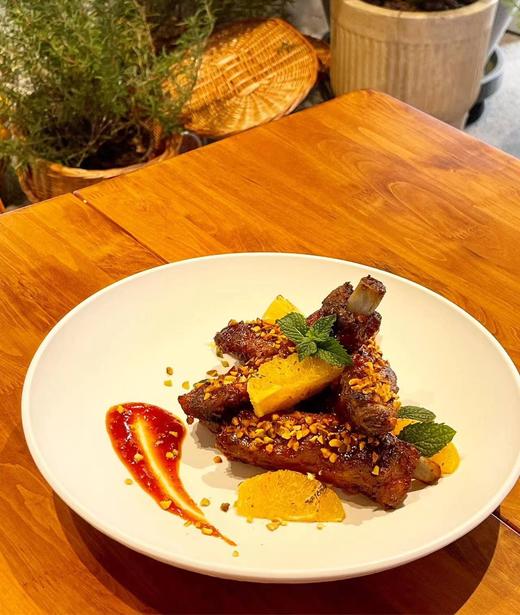 炭烤猪肋排薄荷和烤橙子【双汇猪精排，强烈推荐，微辣】 商品图2