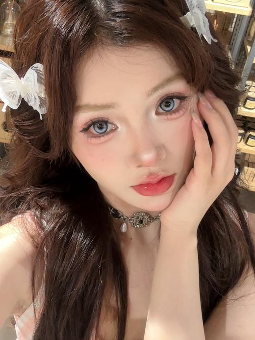 CHONOS 日抛 黑化女主/电光露娜 （蓝灰14.2 最高800度） 商品图1