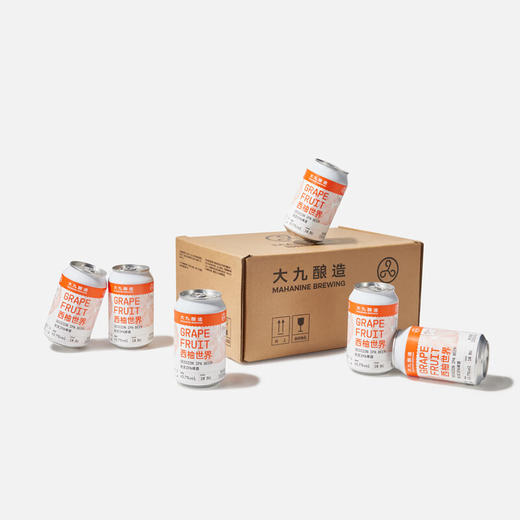 【冷库储存】 大九西柚世界社交IPA啤酒 3.7%vol 330ml 商品图1