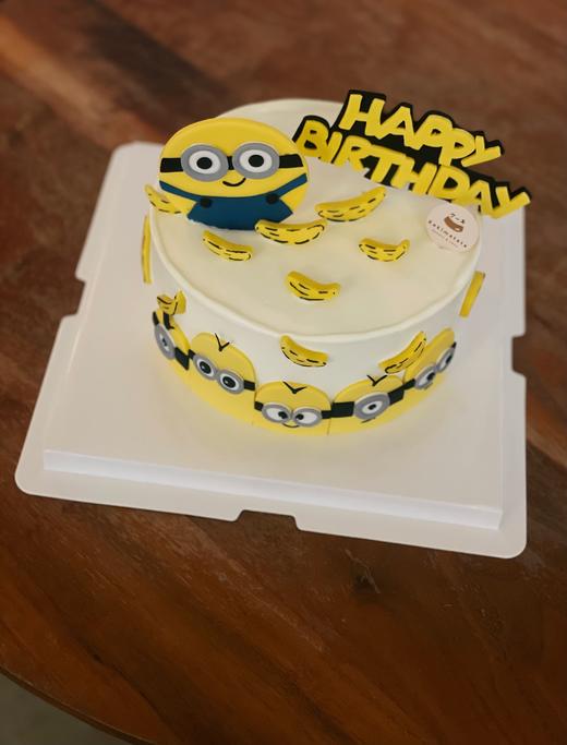 小黄人定制款蛋糕（口味多选一） 商品图2