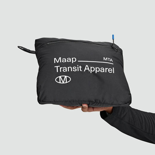 MAAP Transit Packable Puffer Jacket Black 羽绒夹克 商品图3