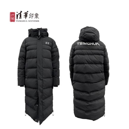 清华文创长款羽绒服 商品图1