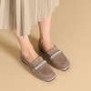 西村名物2024年秋季新款平底舒适乐福鞋深口单鞋T24CM38261 商品缩略图1