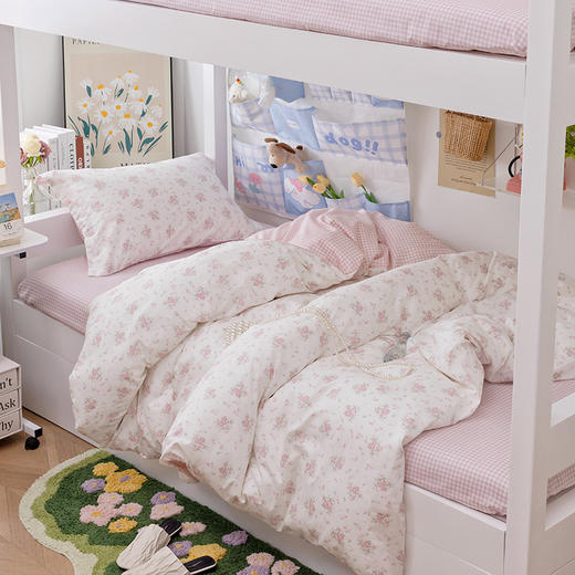 床单款-本屋创品学生纯棉九件套集合男款——床垫4cm+90*200cm专属 商品图7