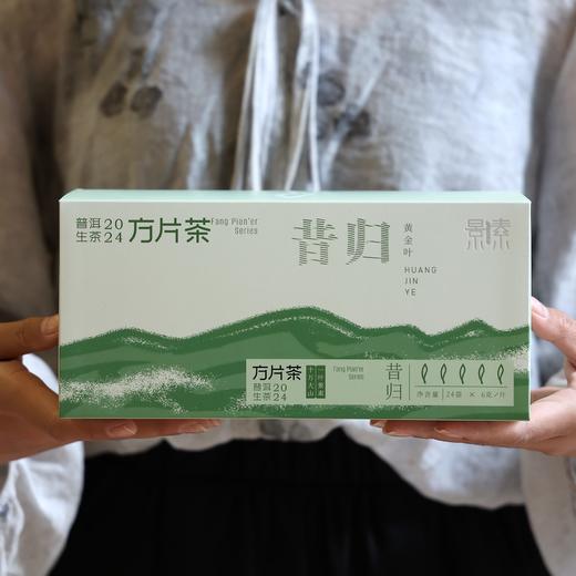 「昔归古树黄金叶·2024春」方片茶，气重如山，回甘隽永（24袋*6克） 商品图5