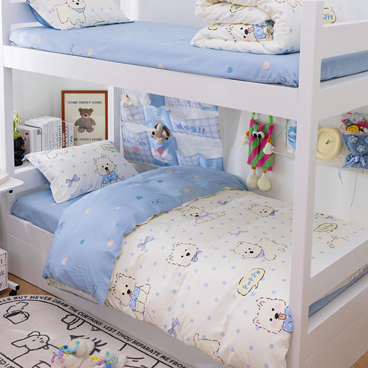 床单款-本屋创品学生纯棉九件套集合男款——床垫4cm+90*200cm专属 商品图11