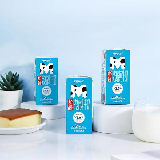 天润牛奶M转砖180g*12盒 新疆美食特产 营养早餐 新疆总厂直供 商品图3