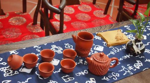 玄雕窑菠萝冰烟开运壶套装福禄套装竹报平安套装（一壶四杯） 商品图7