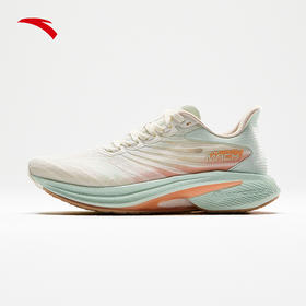 【37.5/38/39断码】安踏马赫4代丨竞速训练跑步鞋女氮科技专业缓震运动鞋子122435583【库存有限，如无货将做退款，介意慎拍！】