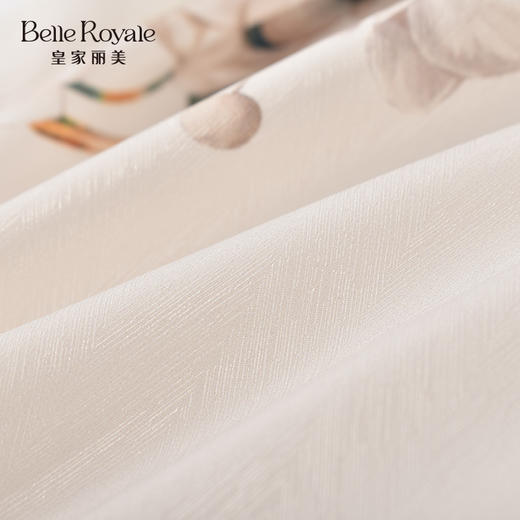 皇家丽美珠光缎开衫家居服长袖长裤睡衣JJT9943 商品图4