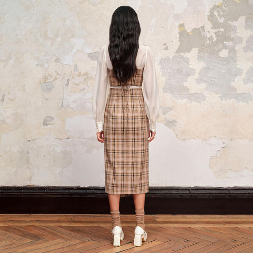 玛克门店发货：复古宫廷风格纹假两件衬衫MC88TP544Z80 商品图4