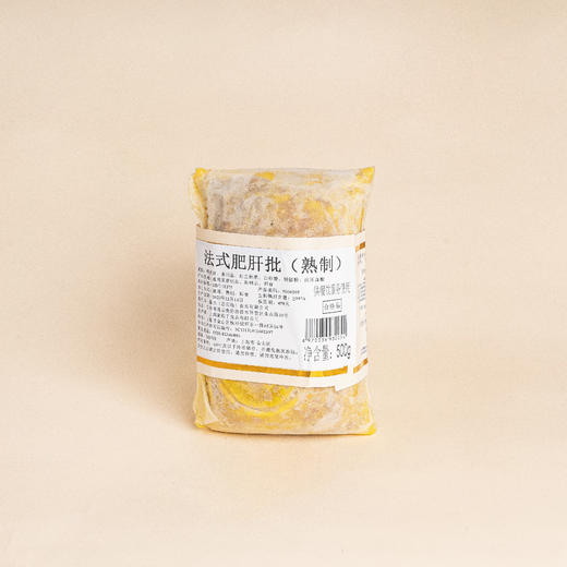 派美洛法式鸭肝批 500g 商品图1