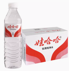 娃哈哈纯净水596ML*24瓶
