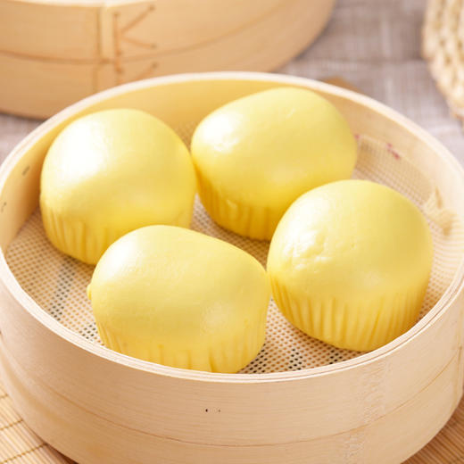 【缺货下架】【江城百臻】新五心流沙包/奶黄包300g*3（冻品，仅发湖北） 商品图3