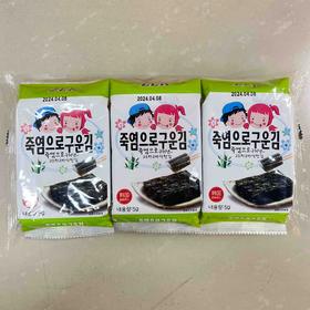 ZEK 竹盐海苔4g*3