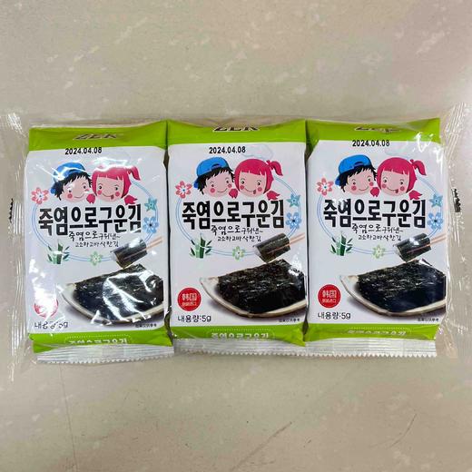 ZEK 竹盐海苔4g*3 商品图0