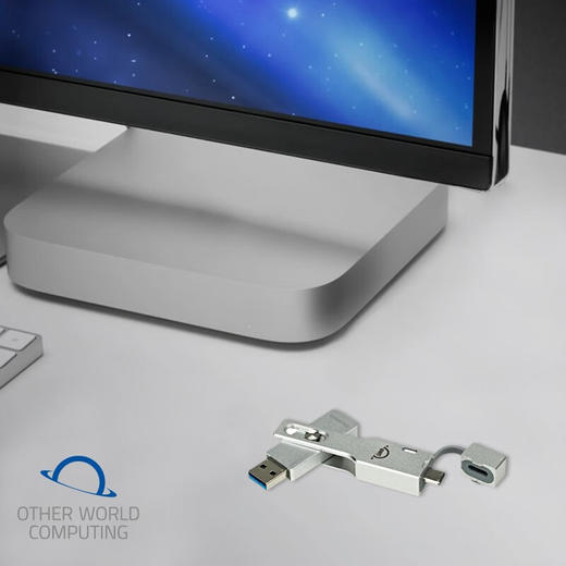 owc 袖珍拇指固态硬盘 双接口1TB 商品图3