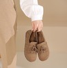 西村名物2024年秋季息款平底舒软单鞋流苏装饰乐福鞋T24CM37801 商品缩略图1