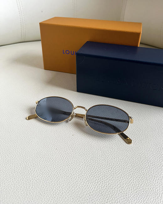 7折  无 驴家 元 小圆镜复古抗UV太阳镜 2色 CU1206 商品图4