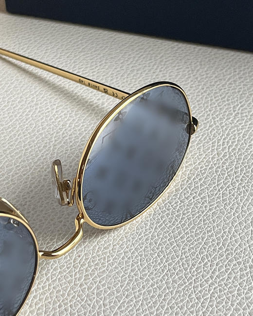 7折  无 驴家 元 小圆镜复古抗UV太阳镜 2色 CU1206 商品图5