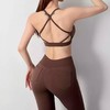 跃牌【化蝶双飞】系列 新款裸感运动内衣女交叉美背防震瑜伽文胸TM0167 商品缩略图3